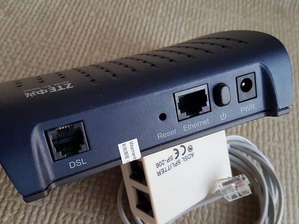Модем ZTE ZXDSL 831 - фото фото фото 4