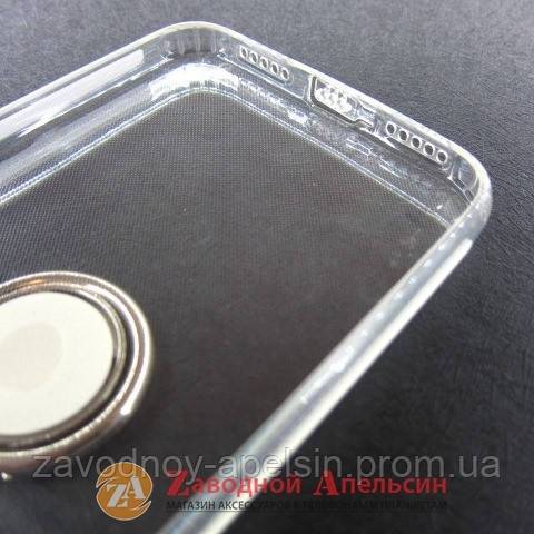 Samsung M20 M205 прозрачный чехол кольцо - фото фото фото 1