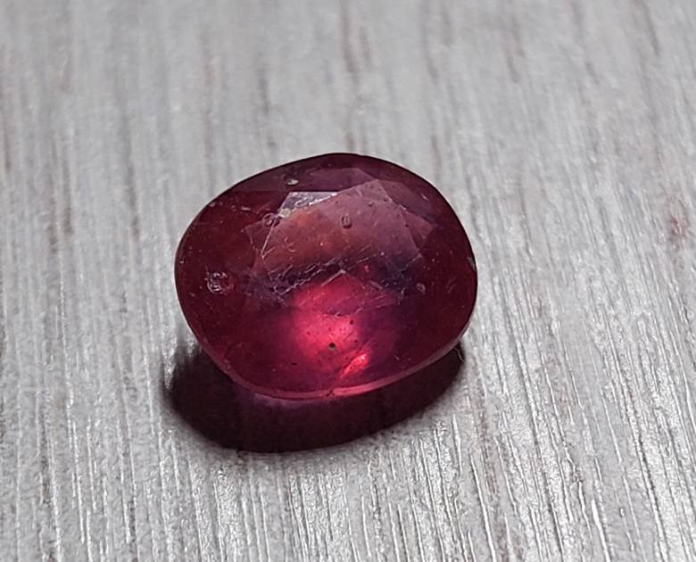 Рубин   2.68 Ct.  8.6 x 7.4 x 3.8 mm - фото фото фото 2
