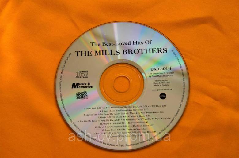 Музичний диск CD. THE MILLS BROTHERS - фото фото фото 3