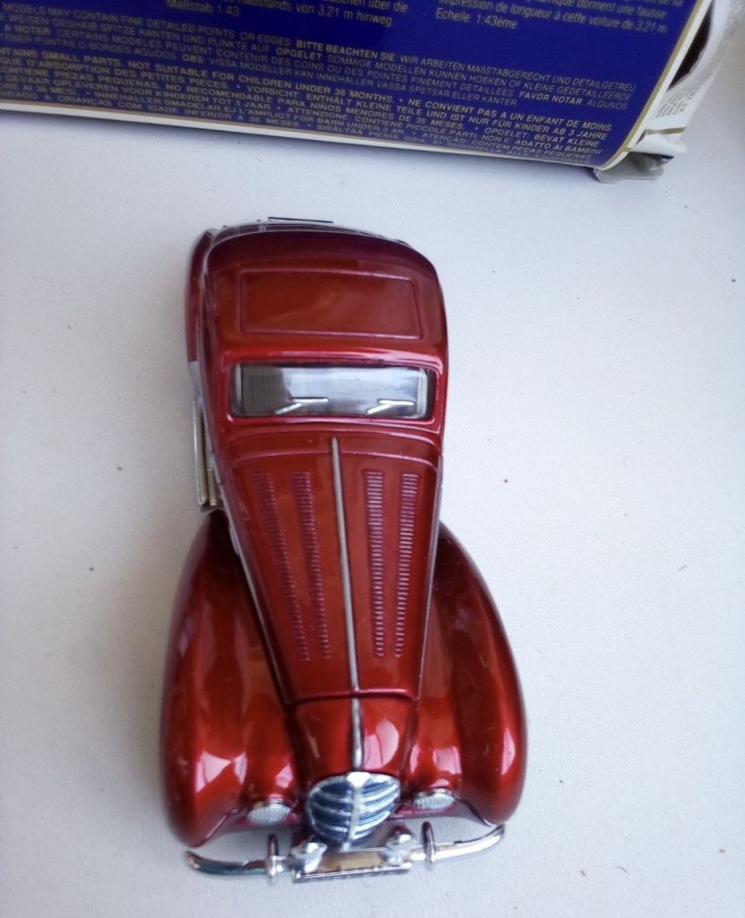DINKY 1/43 DELAHAYE 145 RED DY-14B - фото фото фото 7