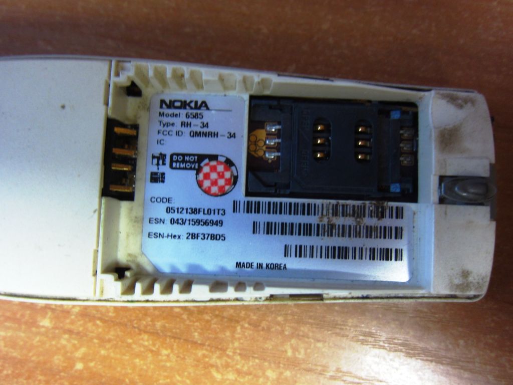 Мобильний телефон Nokia 6585 без акумулятора - фото фото фото 2