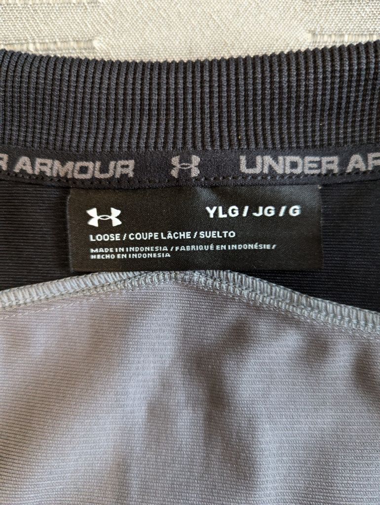Under Armour Challenger II Track кофта-бомбер серого цвета. S - фото фото фото 4