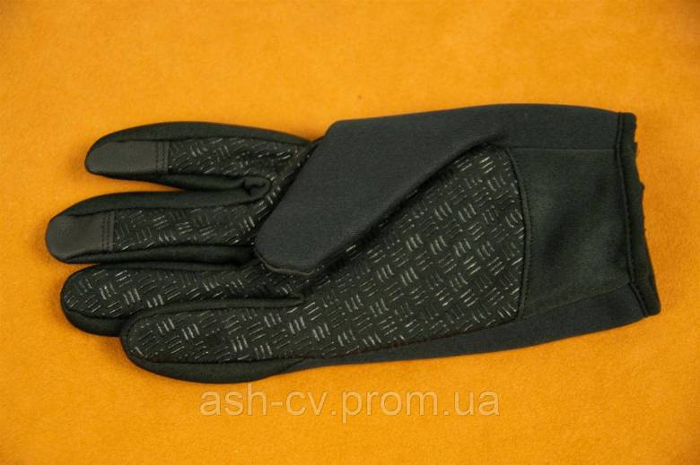 Рукавички, Unisex Winter Thermal Warm Black L - фото фото фото 1