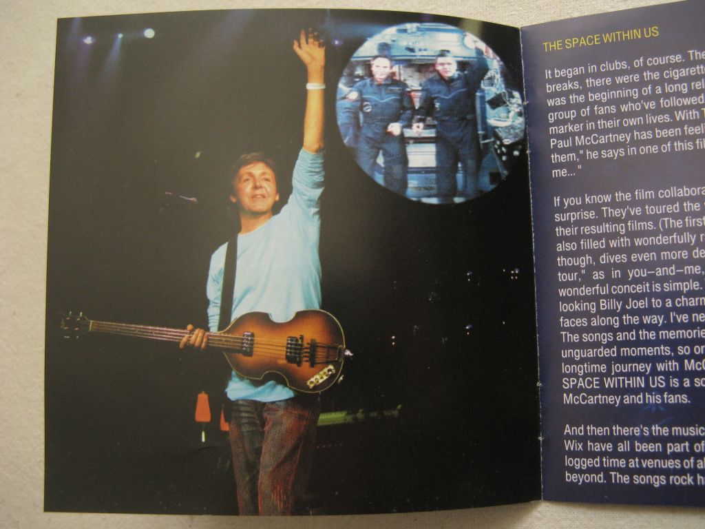 DVD Beatles Family. Paul McCartney. The Space Within Us. 2006. - фото фото фото 7