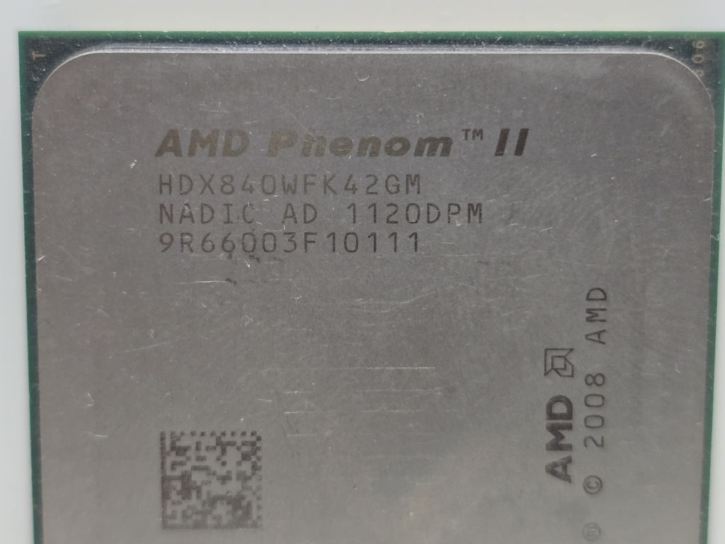 Процесор AMD Phenom II X4 840 AM2+    (Soket AM2+/AM3, 3.2GHz,Tray, бу) - фото фото фото 1
