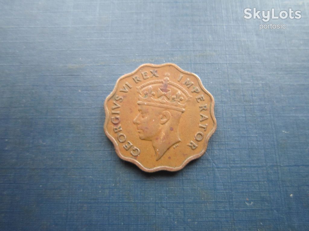 Монета 1 піастр Кіпр Британський 1942 - фото фото фото 1
