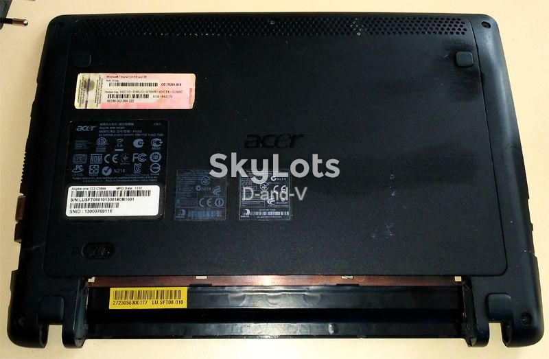 Нетбук Acer Aspire One 722, остатки, рабочий. - фото фото фото 5