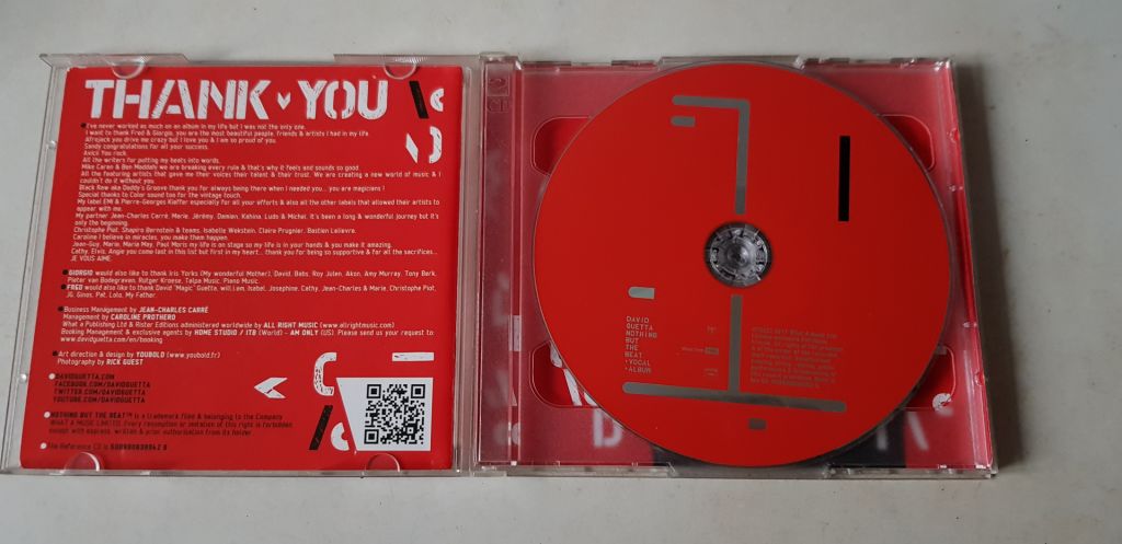 David Guetta Nothing But The Beat 2CD фірмовий - фото фото фото 2