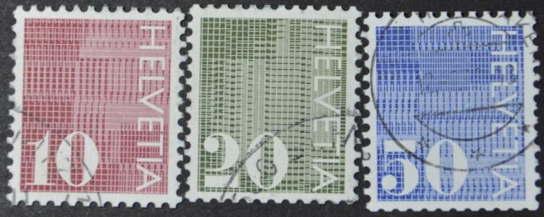 Швейцария Стандарт АТМ Автоматические марки 1970 - фото фото фото 0