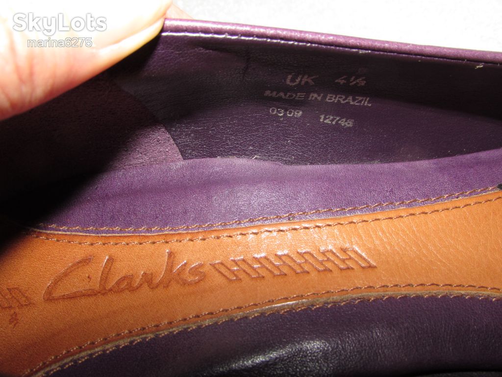 ТУФЛИ ЛОФЕРЫ полностью кожа ~CLARKS ~  р 37 - фото фото фото 5