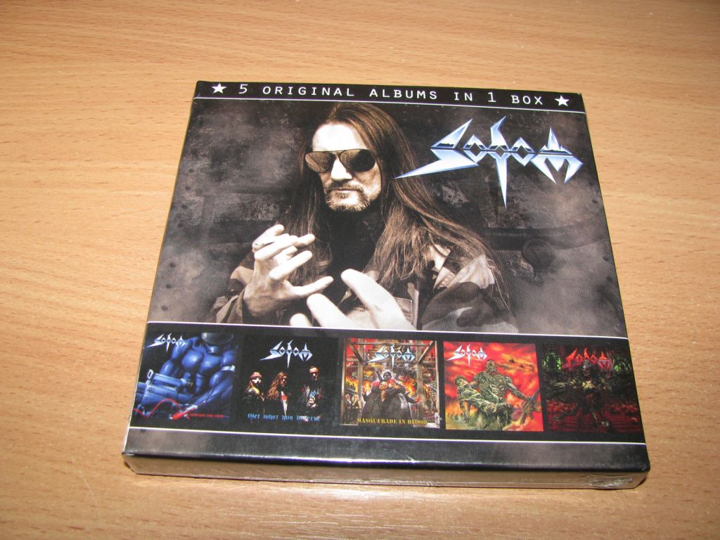 SODOM - 5 Original Albums    (2014 Steamhammer 5CD,BOX) - фото фото фото 0
