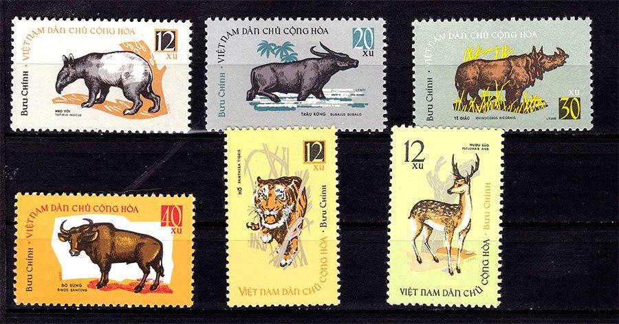 Фауна . Вьетнам 1964 г MNH - - фото фото фото 0