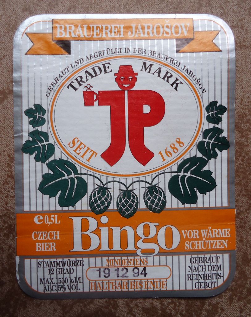 Пивные этикетки  BINGO   Чехия - фото фото фото 0