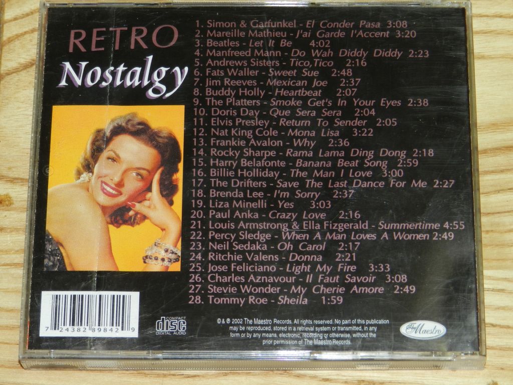 CD  Retro - Nastalgy - фото фото фото 3