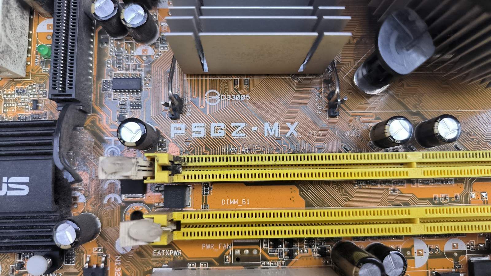 Комплект материнка ASUS P5GZ-MX, процессор   (Pentium двоядерний), кулер. - фото фото фото 1