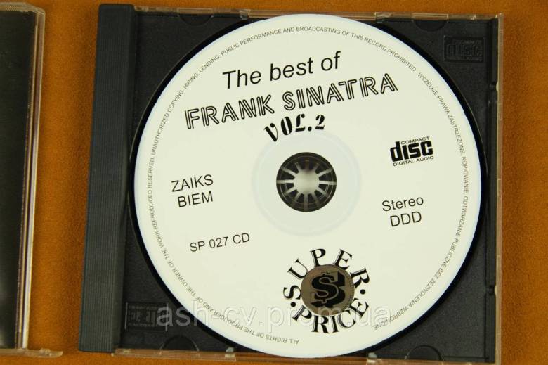Музичний диск CD. FRANK SINATRA - фото фото фото 7