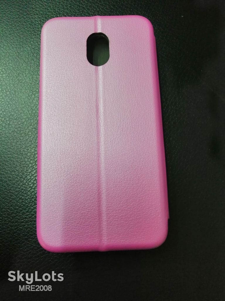 Чехол-книжка Premium Leather для Meizu M5c pink - фото фото фото 2