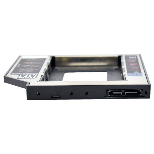 Карман SSD, HDD вместо DVD в ноутбуке, толщина 12,7 мм - фото фото фото 3