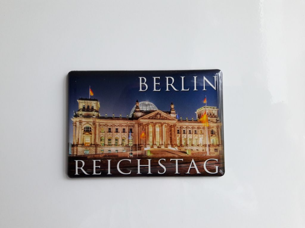 Сувенірний магніт BERLIN / REICHSTAG - фото фото фото 0