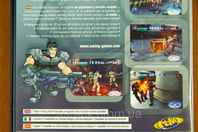 Диск Playstation 2 - Hidden Invasion - фото фото фото 3