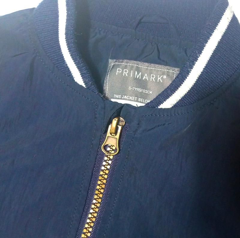 Синій бомбер primark на хлопчика 3-4 роки - фото фото фото 2
