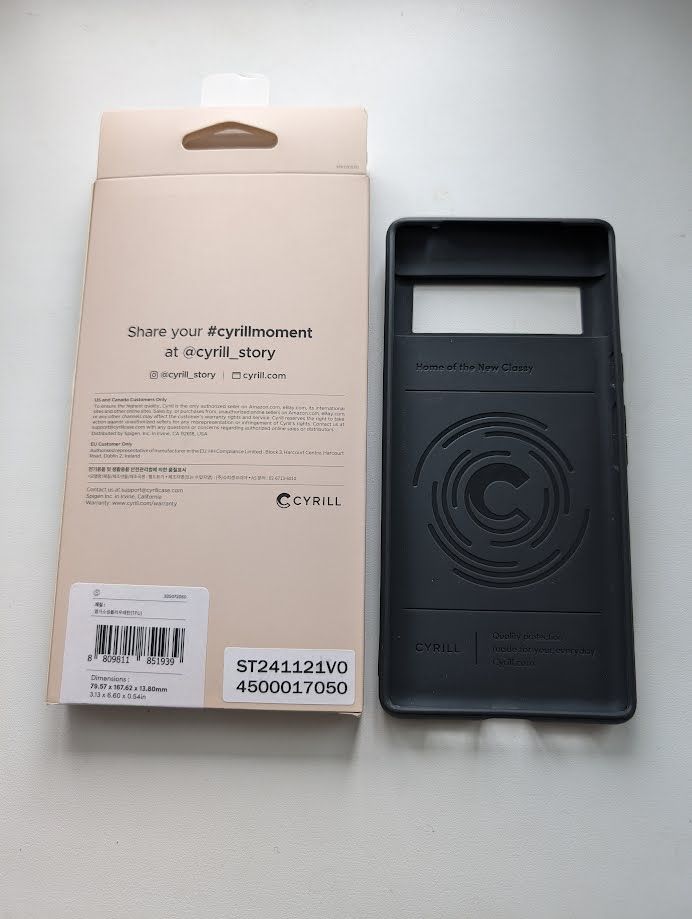 Google Pixel 6 Pro чехол Spigen - CYRILL Stone - фото фото фото 1