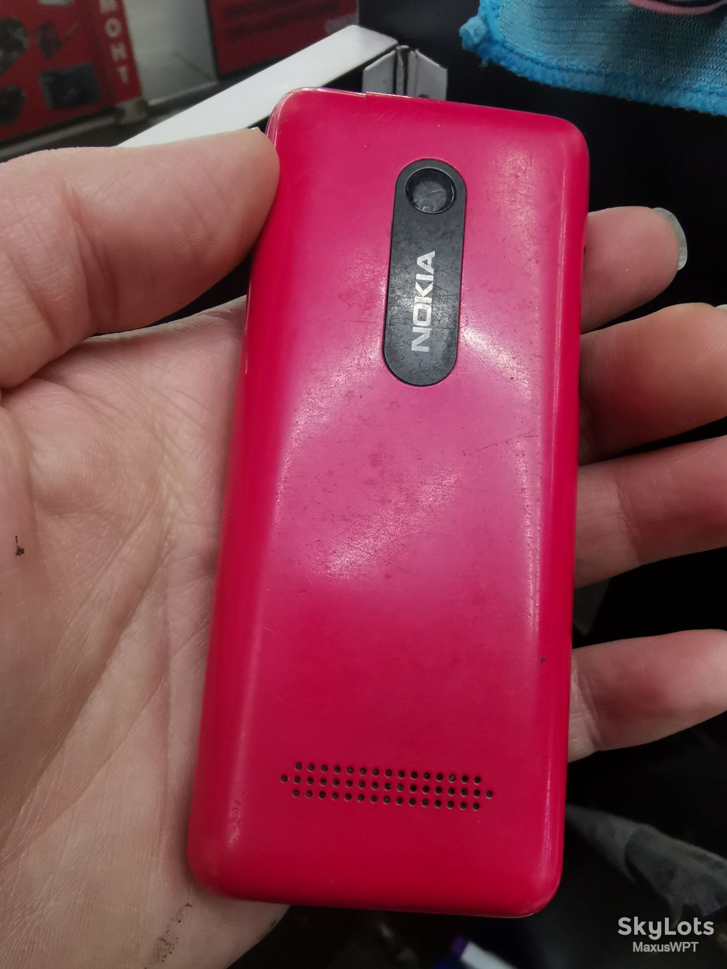 #755 Sklad Nokia 206 pink sklad - фото фото фото 3