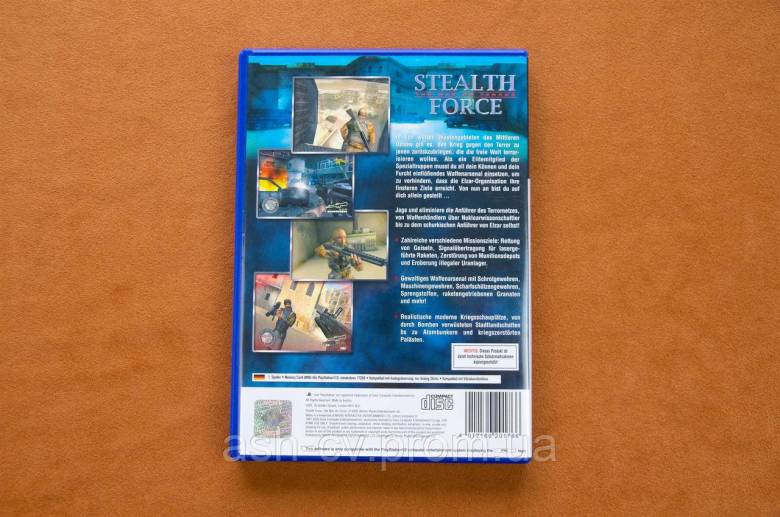 Диск для Playstation 2, гра Stealth Force (The War on Terror) - фото фото фото 2