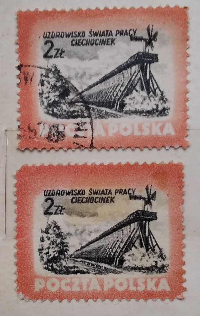Польша 1953 г - Курорты. Цехоцинек - фото фото фото 0