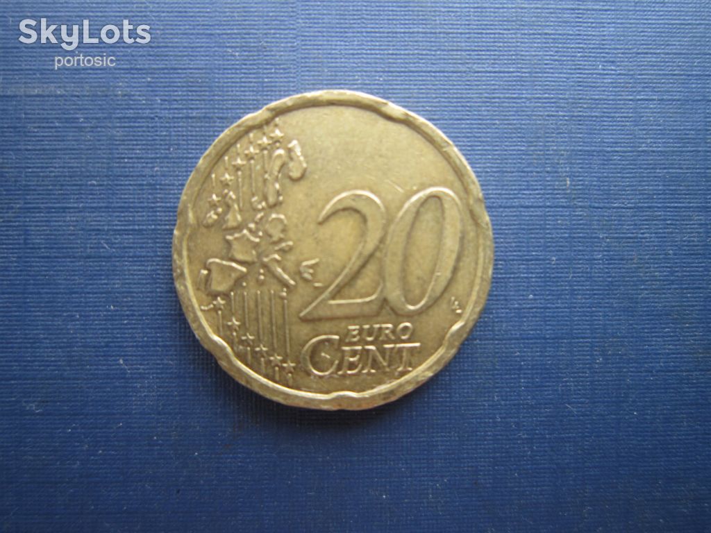 Монета 20 евроцентов Австрия 2002 - фото фото фото 1