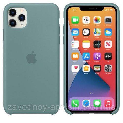 Iphone 11 pro max Чехол Silicone Case MXW82FE/A (Cactus) - фото фото фото 0
