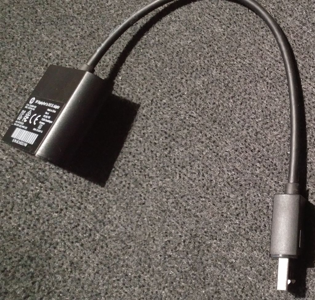 Переходник Адаптер HP Displayport to DVI SL - фото фото фото 1