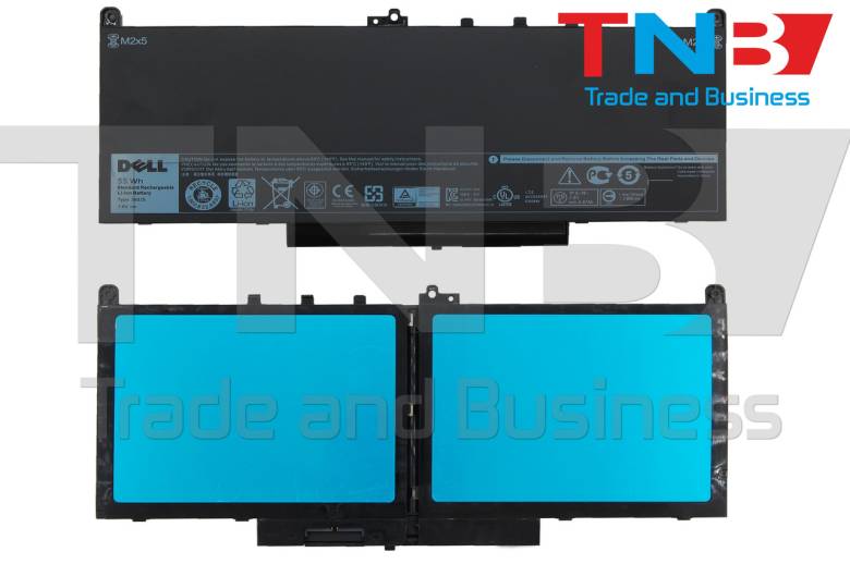 Батарея DELL Latitude PDNM2 1W2Y2 GG4FM 7.6V 6874mAh ОРИГИНАП Тип1 - фото фото фото 1