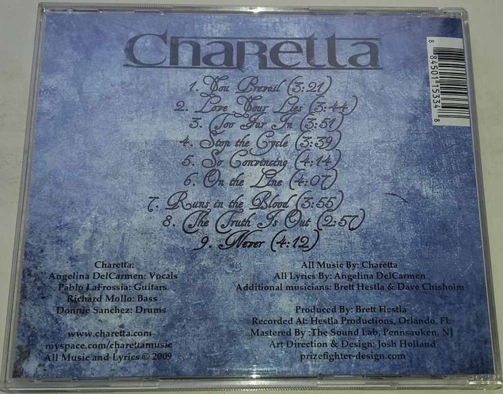 CHARETTA Defying The Inevitable  CD  US - фото фото фото 2