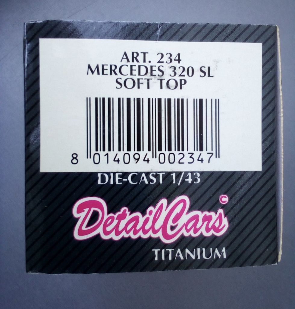 REVELL/DETAIL CARS 1/43 MERCEDES BENZ 320SL CABRIOLET - фото фото фото 4