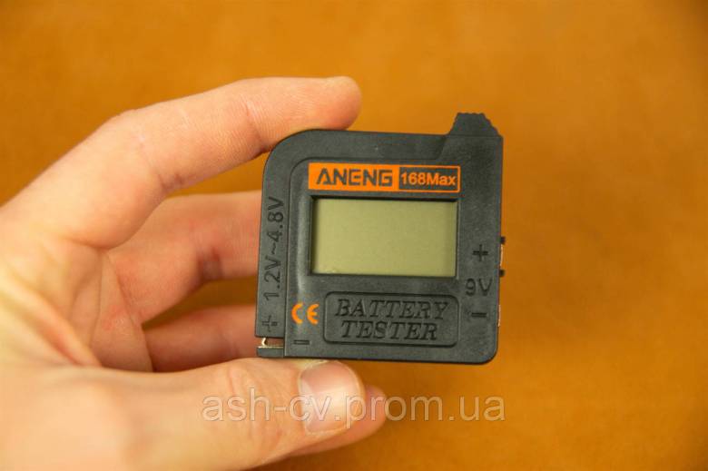 Тестер для батарейок ANENG 168Max (AA, AAA, C, D, 1.5V, 9V) - фото фото фото 3
