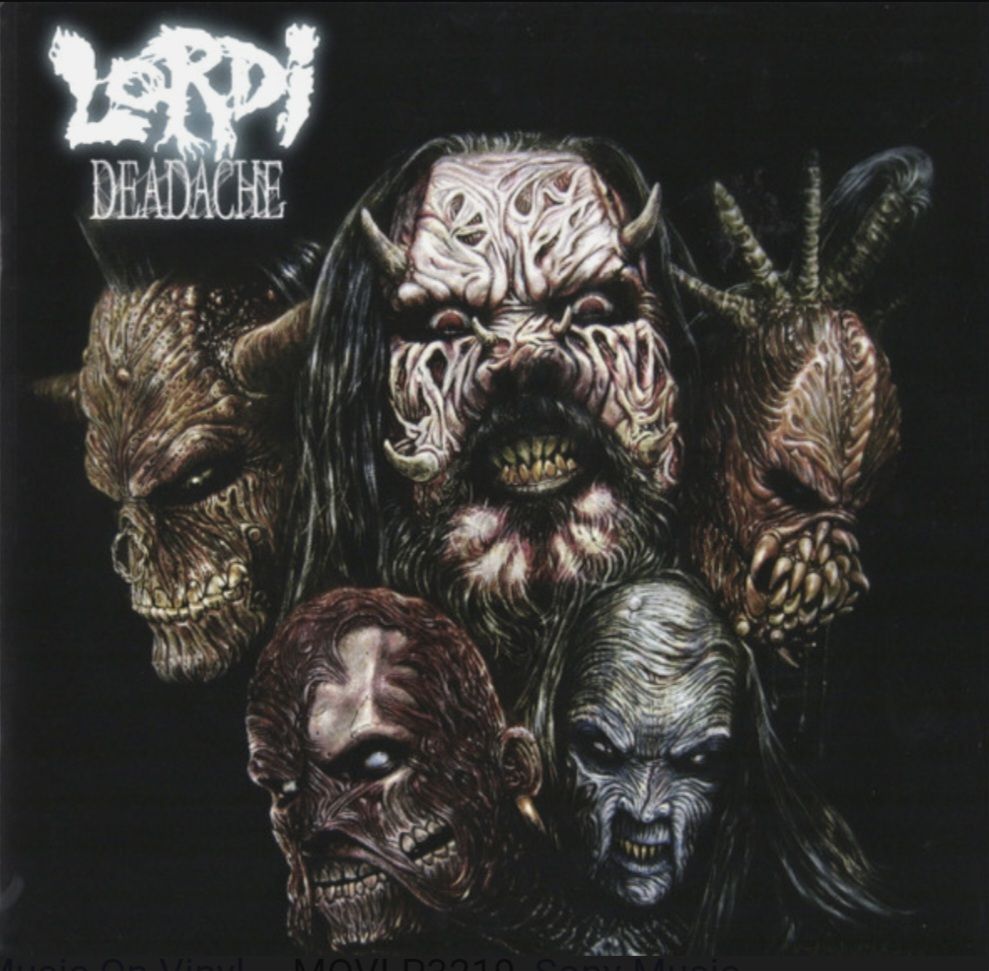 Lordi - Deadache - 2008  (LP). 12. Coloured Vinyl. Пластинка. Europe. S/S. - фото фото фото 1