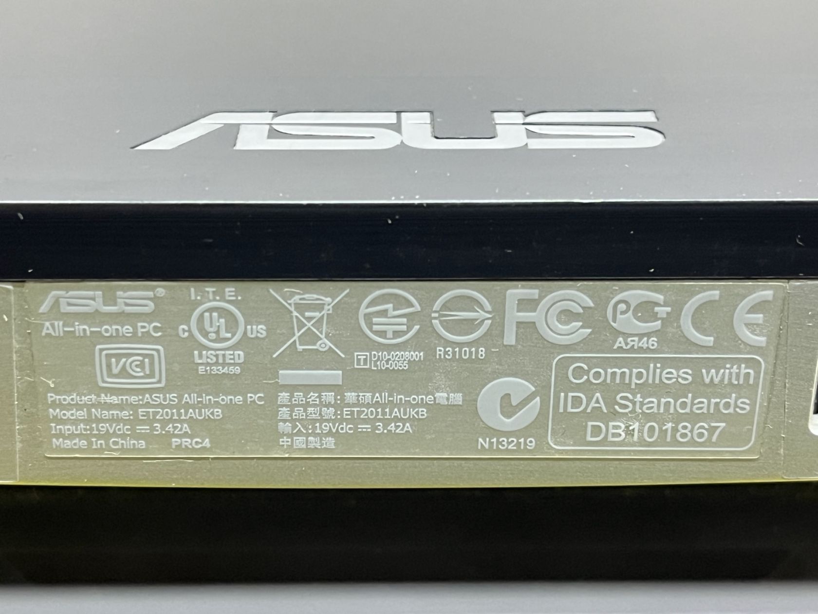 Б/У Моноблок ASUS ET2011AUTB / 20" 1600x900 / AMD E-450 1.65Ггц / DDR3-8Гб / SSD-120Гб / код.мон2 - фото фото фото 9