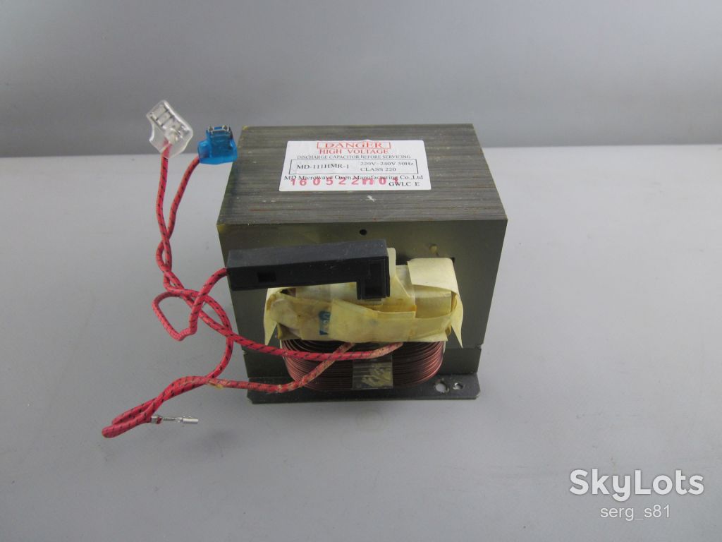 Мікрохвильова піч Sharp R-982STWE Трансформатор 1000Вт MD-111HMR-1 - фото фото фото 1