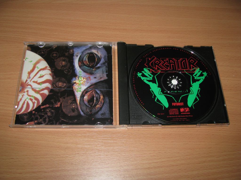 KREATOR - Renewal   (1992 Futurist 1st press,USA) - фото фото фото 1
