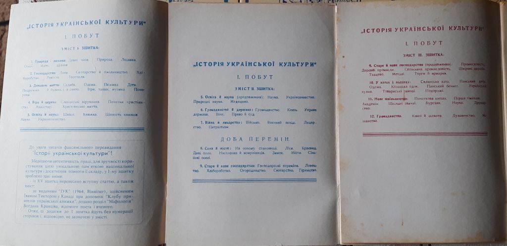 Історія Української Культури. Іван Тиктор. Факсимільне видання 15 зшитків - фото фото фото 1