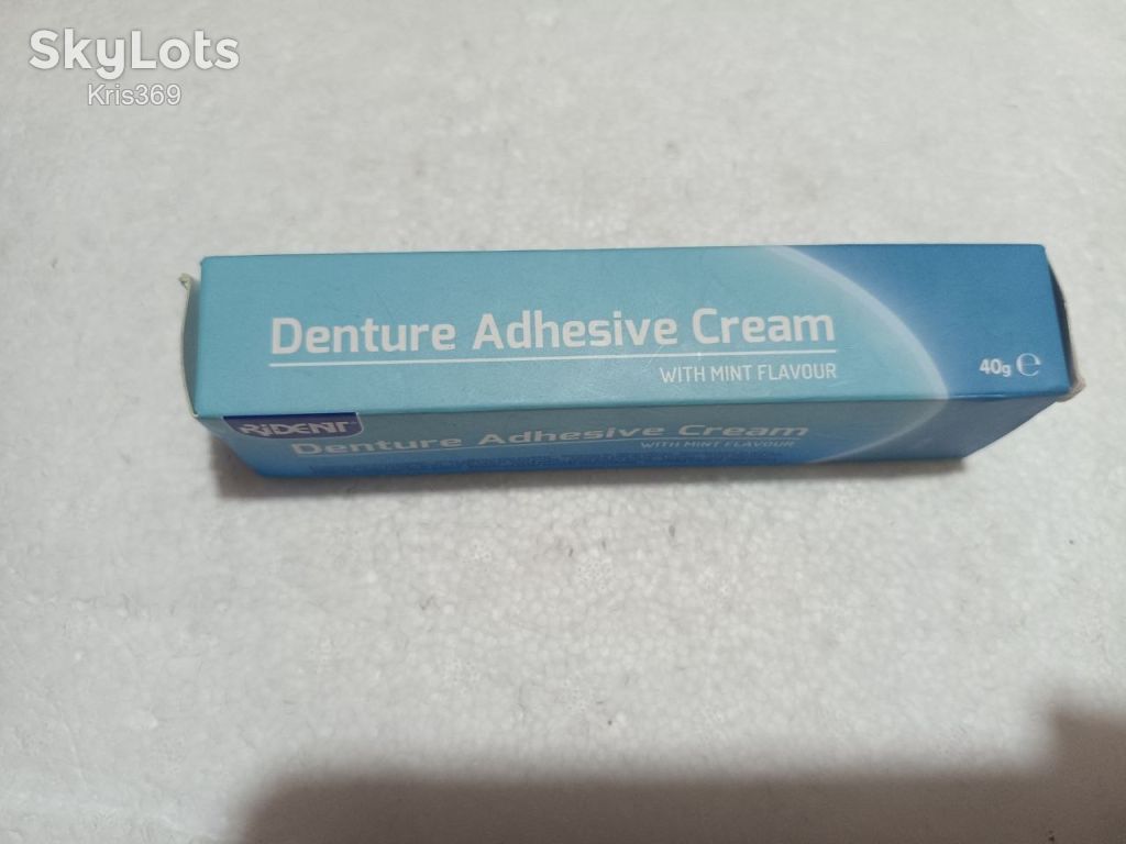 Крем для фіксації зубних протезів Rident Denture Adhesive Cream  (40 г) - фото фото фото 1