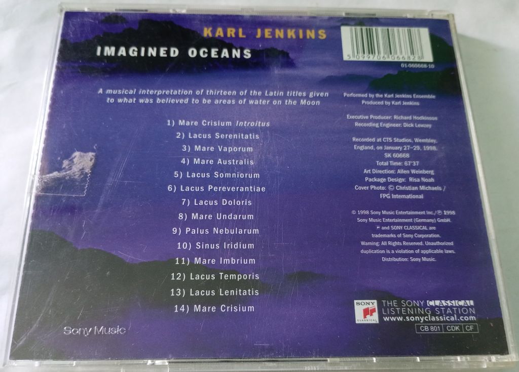KARL JENKINS Imagined Oceans CD Austria &amp; UK - фото фото фото 2