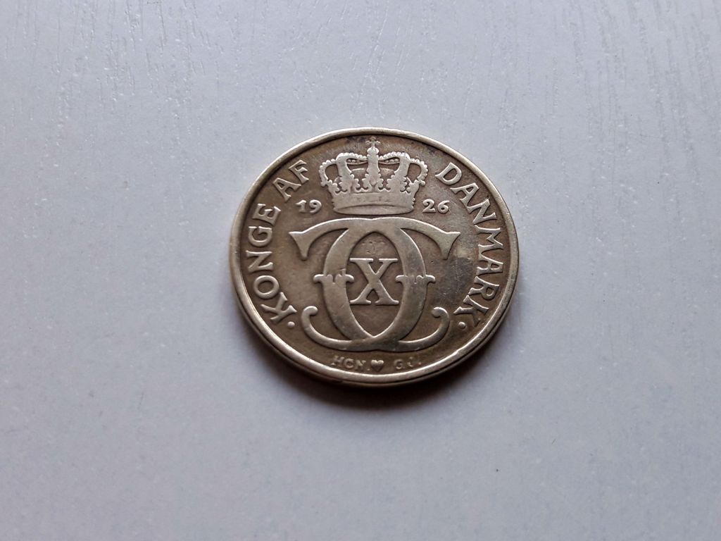 2 kroner 1926 / Danmark - фото фото фото 0