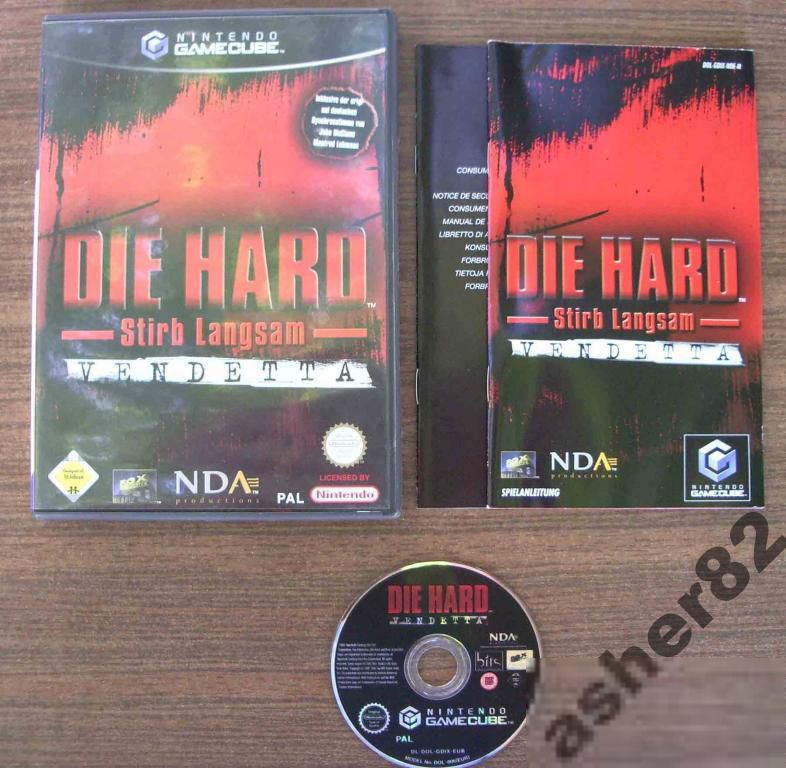 Игра на Nintendo Gamecube "Die Hard: Vendetta"       (PAL) - фото фото фото 0