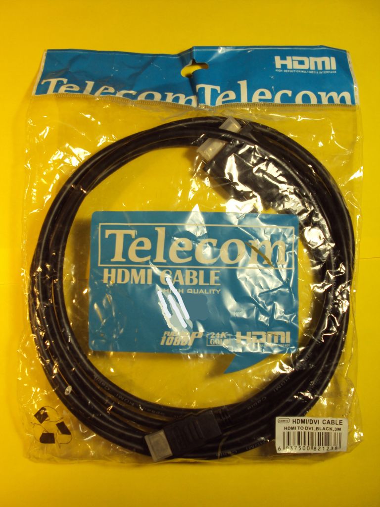 Кабель HDMI to DVI Telecom CG481G 3м - фото фото фото 0