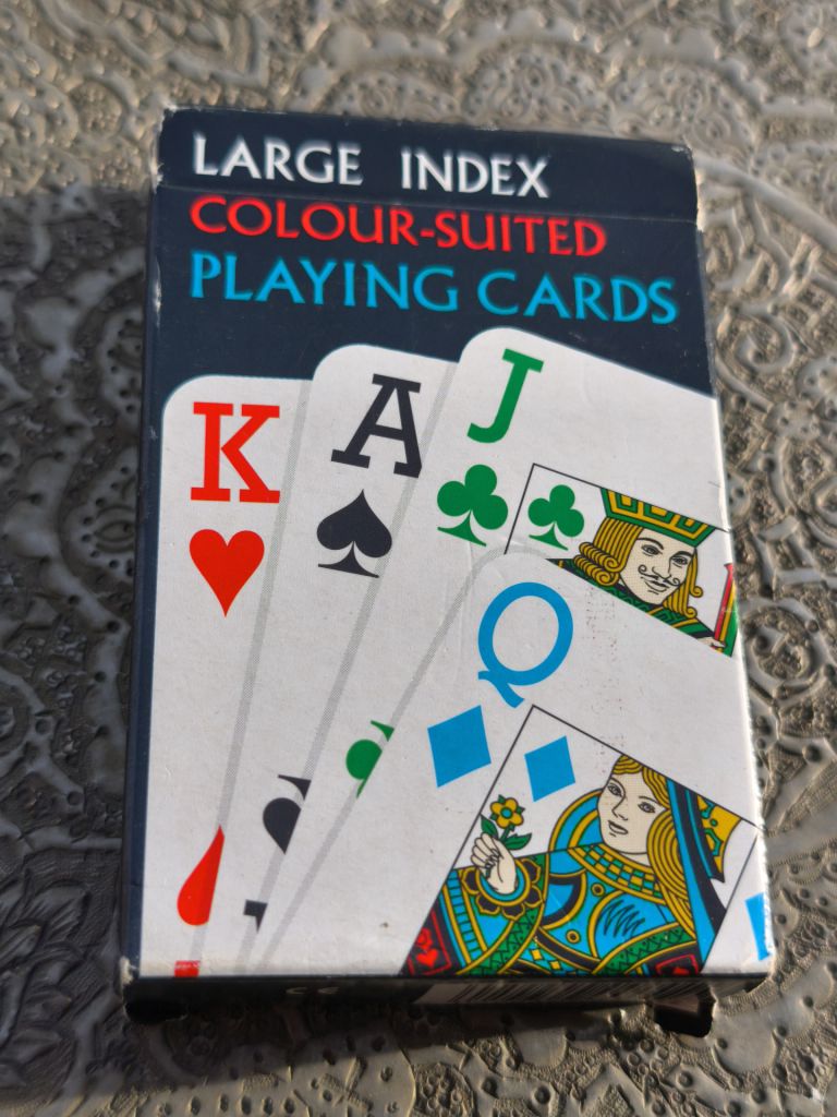 * Игральные карты Large Index Colour-Suited Playing Cards John Newman - фото фото фото 0