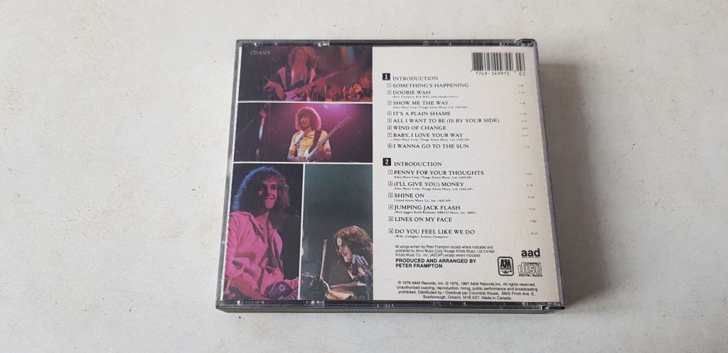 Peter Frampton Frampton Comes Alive! 2CD фірмовий - фото фото фото 1