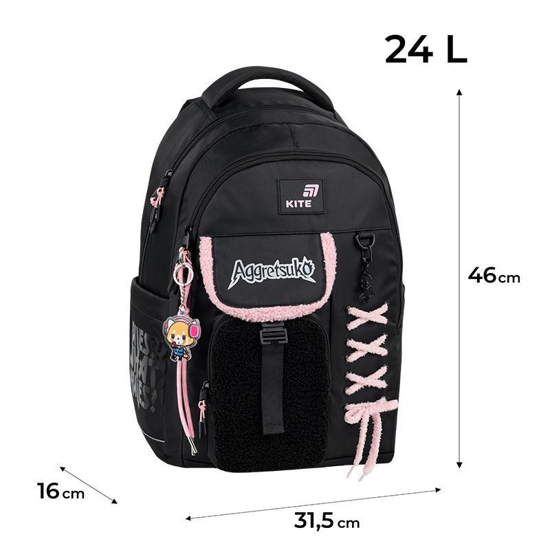 Рюкзак Kite Education teens Aggretsuko AR26-2597L   (безкоштовна доставка) - фото фото фото 2